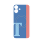 プレミアムパネル with MagSafe［ オリジナル - initial color line - T blue ］