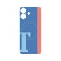 プレミアムパネル with MagSafe［ オリジナル - initial color line - T blue ］