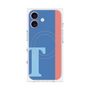 プレミアムパネル with MagSafe［ オリジナル - initial color line - T blue ］