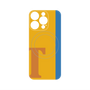 プレミアムパネル with MagSafe［ オリジナル - initial color line - T orange ］