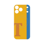 プレミアムパネル with MagSafe［ オリジナル - initial color line - T orange ］