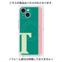 プレミアムパネル with MagSafe［ オリジナル - initial color line - T green ］