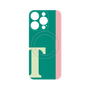 プレミアムパネル with MagSafe［ オリジナル - initial color line - T green ］