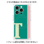 プレミアムパネル with MagSafe［ オリジナル - initial color line - T green ］