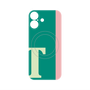プレミアムパネル with MagSafe［ オリジナル - initial color line - T green ］