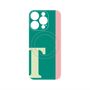 プレミアムパネル with MagSafe［ オリジナル - initial color line - T green ］
