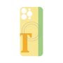 プレミアムパネル with MagSafe［ オリジナル - initial color line - T yellow ］