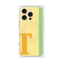 プレミアムパネル with MagSafe［ オリジナル - initial color line - T yellow ］