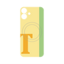 プレミアムパネル with MagSafe［ オリジナル - initial color line - T yellow ］