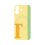 プレミアムパネル with MagSafe［ オリジナル - initial color line - T yellow ］