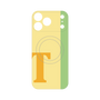 プレミアムパネル with MagSafe［ オリジナル - initial color line - T yellow ］