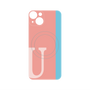プレミアムパネル with MagSafe［ オリジナル - initial color line - U pink ］