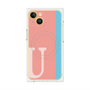 プレミアムパネル with MagSafe［ オリジナル - initial color line - U pink ］