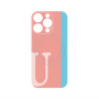 プレミアムパネル with MagSafe［ オリジナル - initial color line - U pink ］