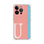 プレミアムパネル with MagSafe［ オリジナル - initial color line - U pink ］