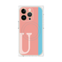 プレミアムパネル with MagSafe［ オリジナル - initial color line - U pink ］