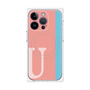 プレミアムパネル with MagSafe［ オリジナル - initial color line - U pink ］