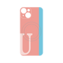プレミアムパネル with MagSafe［ オリジナル - initial color line - U pink ］