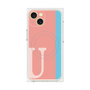 プレミアムパネル with MagSafe［ オリジナル - initial color line - U pink ］