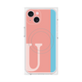 プレミアムパネル with MagSafe［ オリジナル - initial color line - U pink ］