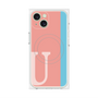 プレミアムパネル with MagSafe［ オリジナル - initial color line - U pink ］