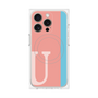 プレミアムパネル with MagSafe［ オリジナル - initial color line - U pink ］