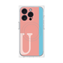 プレミアムパネル with MagSafe［ オリジナル - initial color line - U pink ］
