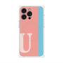 プレミアムパネル with MagSafe［ オリジナル - initial color line - U pink ］