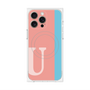 プレミアムパネル with MagSafe［ オリジナル - initial color line - U pink ］