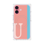 プレミアムパネル with MagSafe［ オリジナル - initial color line - U pink ］
