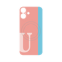 プレミアムパネル with MagSafe［ オリジナル - initial color line - U pink ］