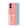 プレミアムパネル with MagSafe［ オリジナル - initial color line - U pink ］