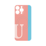 プレミアムパネル with MagSafe［ オリジナル - initial color line - U pink ］