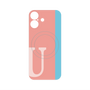 プレミアムパネル with MagSafe［ オリジナル - initial color line - U pink ］
