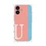 プレミアムパネル with MagSafe［ オリジナル - initial color line - U pink ］