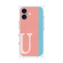 プレミアムパネル with MagSafe［ オリジナル - initial color line - U pink ］