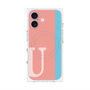 プレミアムパネル with MagSafe［ オリジナル - initial color line - U pink ］