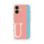 プレミアムパネル with MagSafe［ オリジナル - initial color line - U pink ］