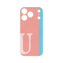 プレミアムパネル with MagSafe［ オリジナル - initial color line - U pink ］