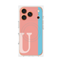 プレミアムパネル with MagSafe［ オリジナル - initial color line - U pink ］