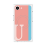 プレミアムパネル with MagSafe［ オリジナル - initial color line - U pink ］