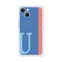 プレミアムパネル with MagSafe［ オリジナル - initial color line - U blue ］