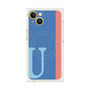 プレミアムパネル with MagSafe［ オリジナル - initial color line - U blue ］
