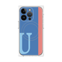 プレミアムパネル with MagSafe［ オリジナル - initial color line - U blue ］