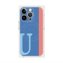 プレミアムパネル with MagSafe［ オリジナル - initial color line - U blue ］