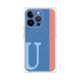 プレミアムパネル with MagSafe［ オリジナル - initial color line - U blue ］
