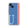 プレミアムパネル with MagSafe［ オリジナル - initial color line - U blue ］