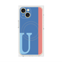 プレミアムパネル with MagSafe［ オリジナル - initial color line - U blue ］
