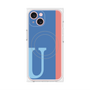 プレミアムパネル with MagSafe［ オリジナル - initial color line - U blue ］