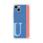 プレミアムパネル with MagSafe［ オリジナル - initial color line - U blue ］